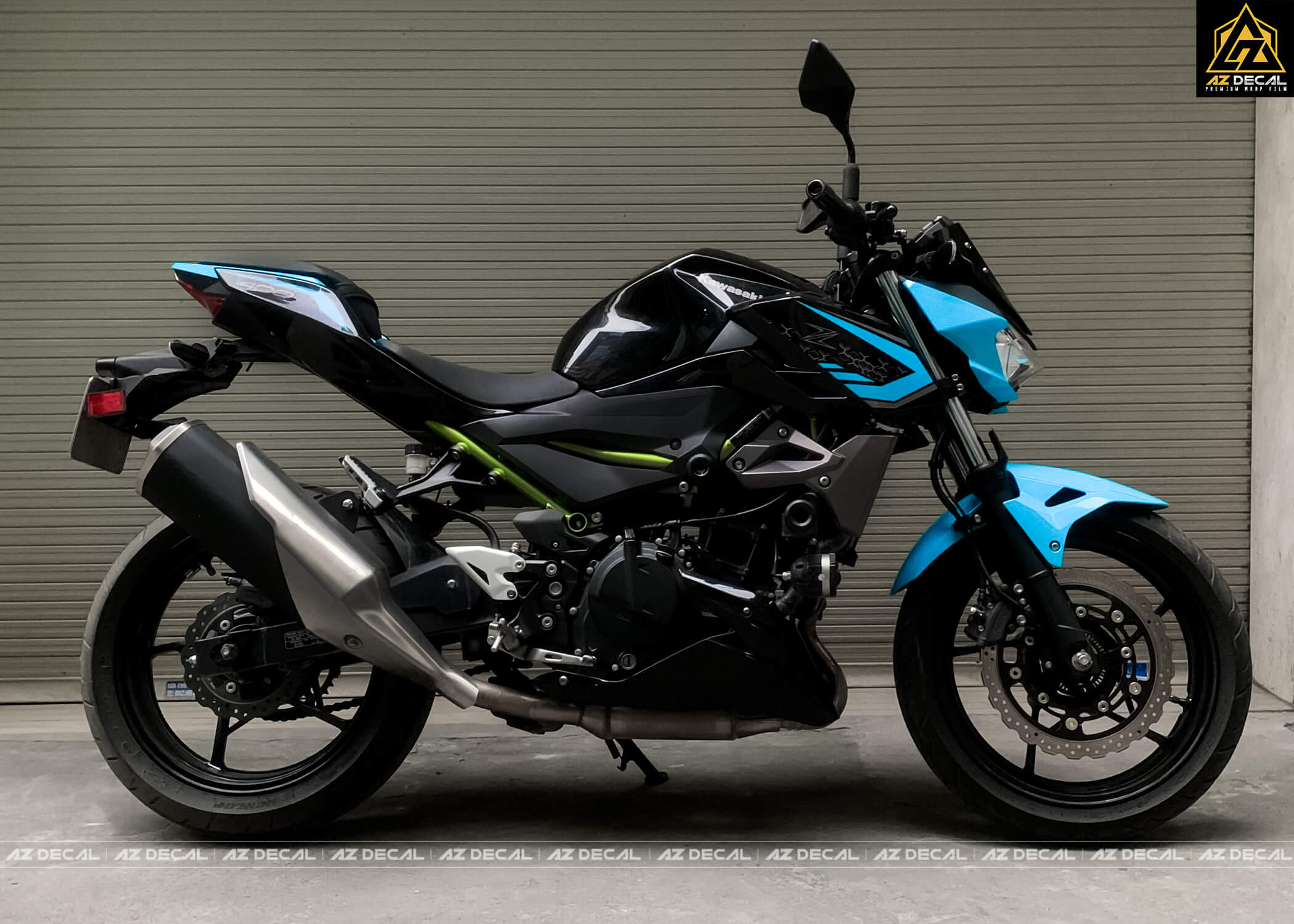 Tem dán xe Kawasaki Z400