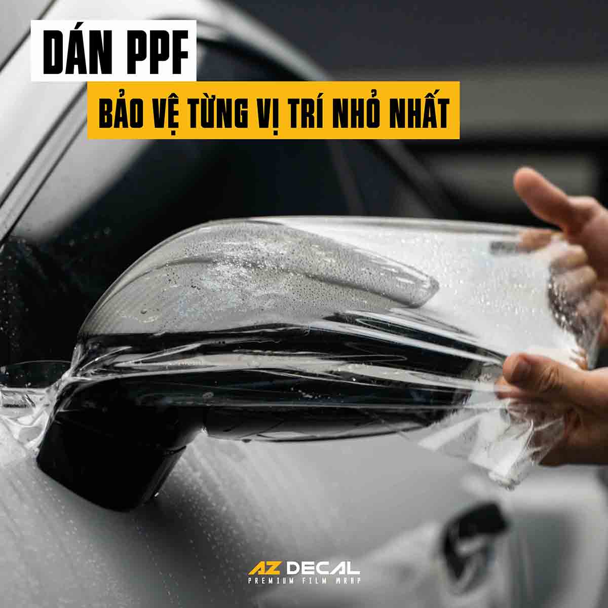 Dán PPF bảo vệ sơn xe hơi