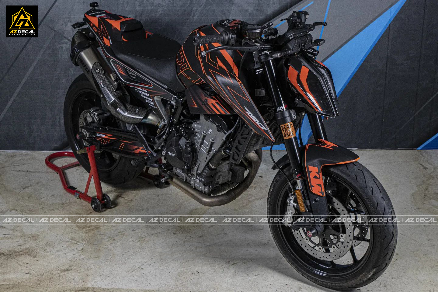 Dán tem xe KTM 790 Duke