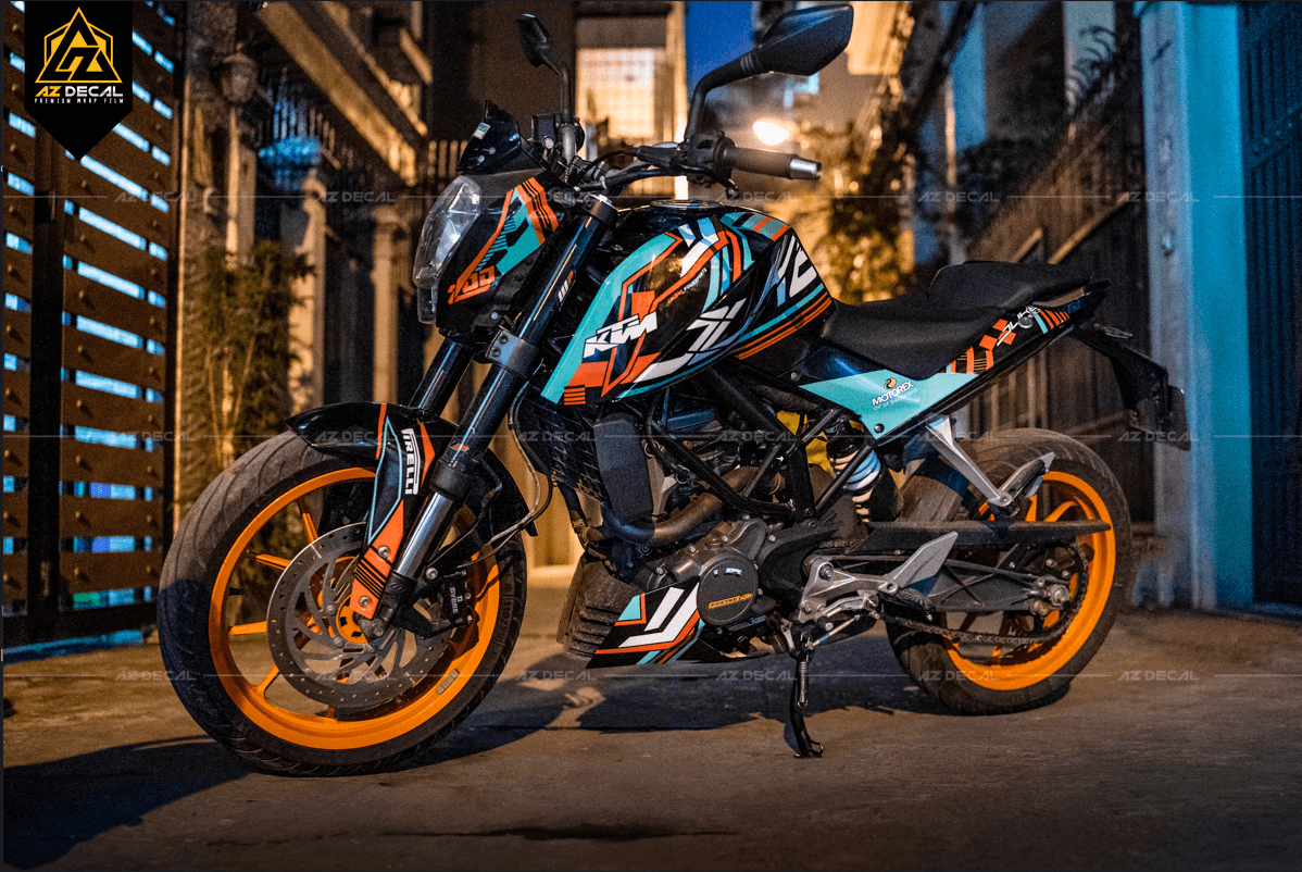 Tem trùm cho xe KTM 200 Duke 