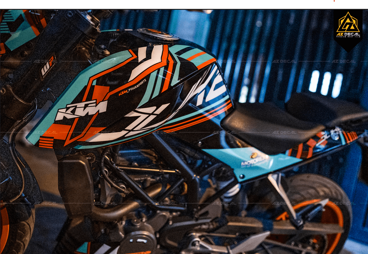 Tem trùm cho xe KTM 200 Duke 