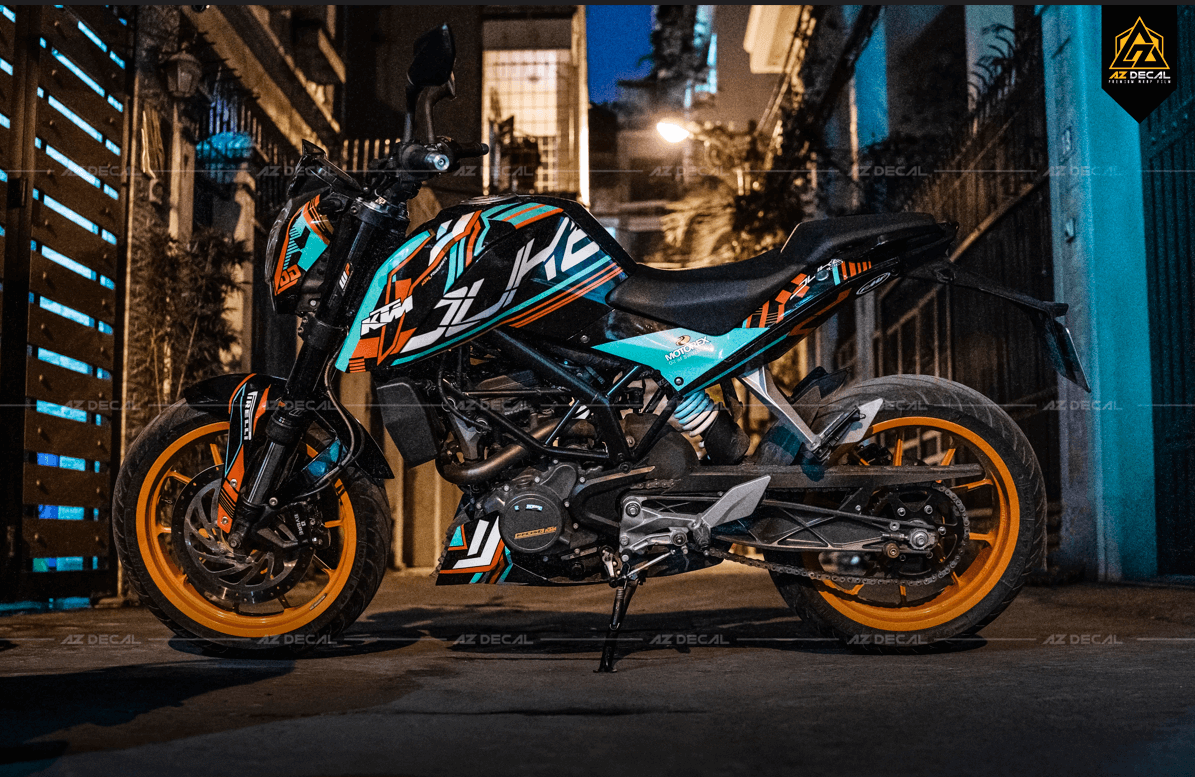 Tem trùm cho xe KTM 200 Duke 