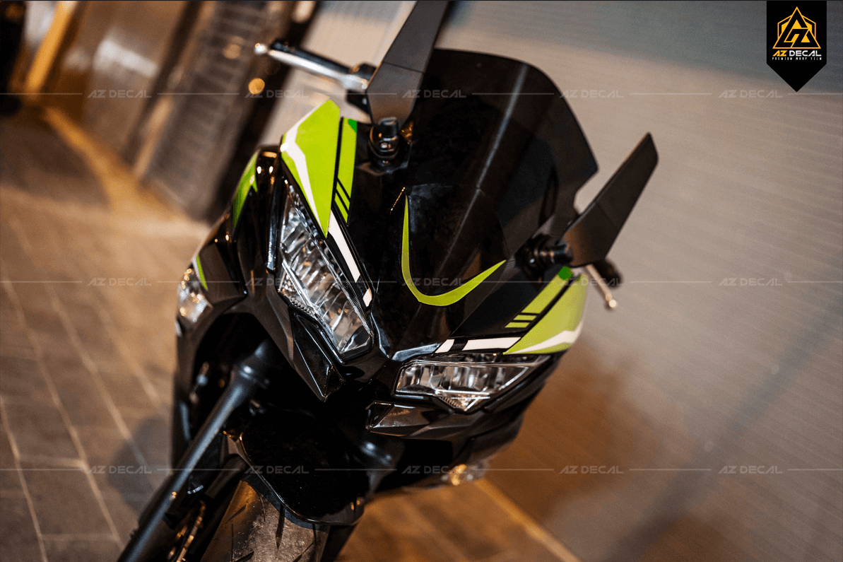 Tem phản quang dán xe Kawasaki Ninja 650