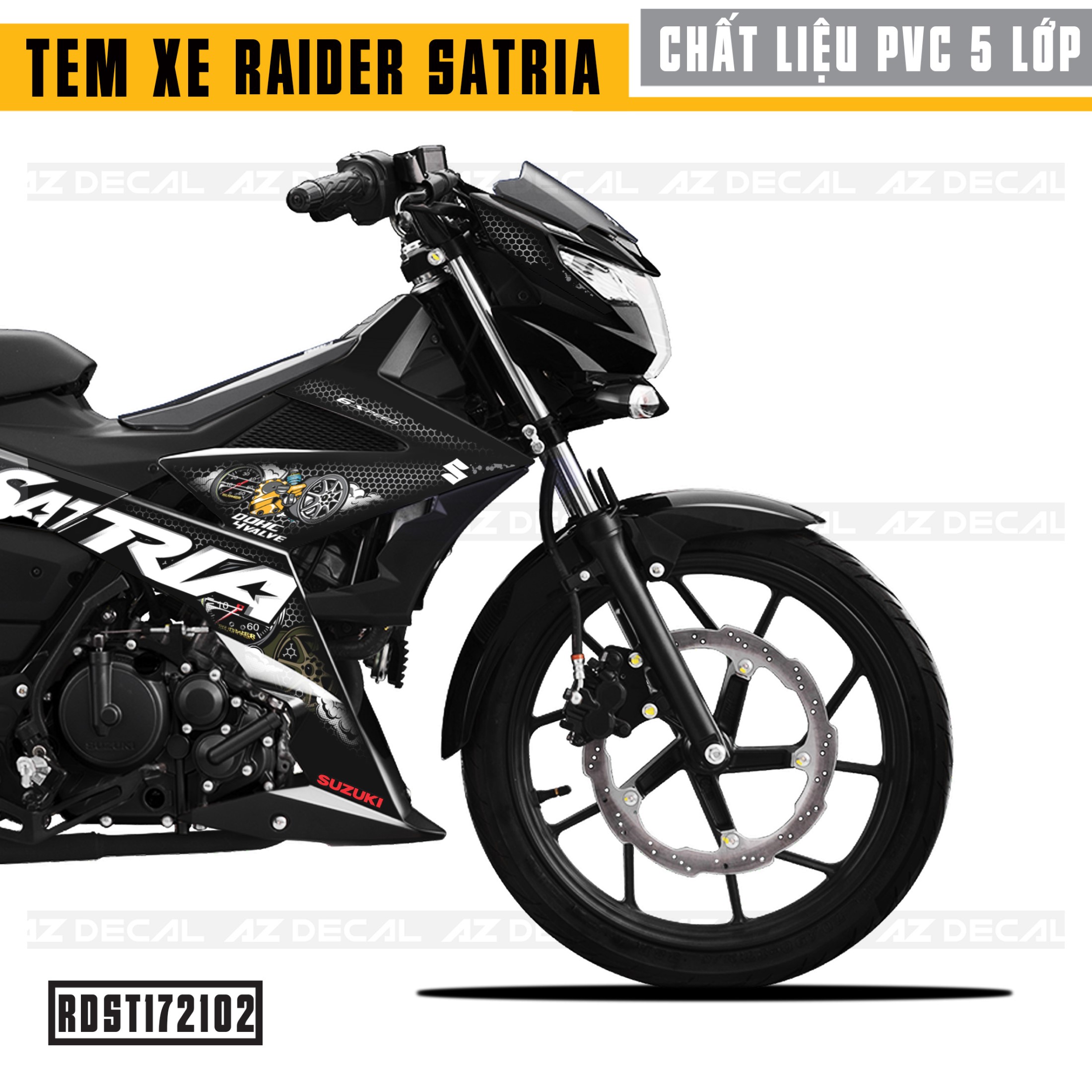 Tem xe Satria / Raider đẹp nhất 2021