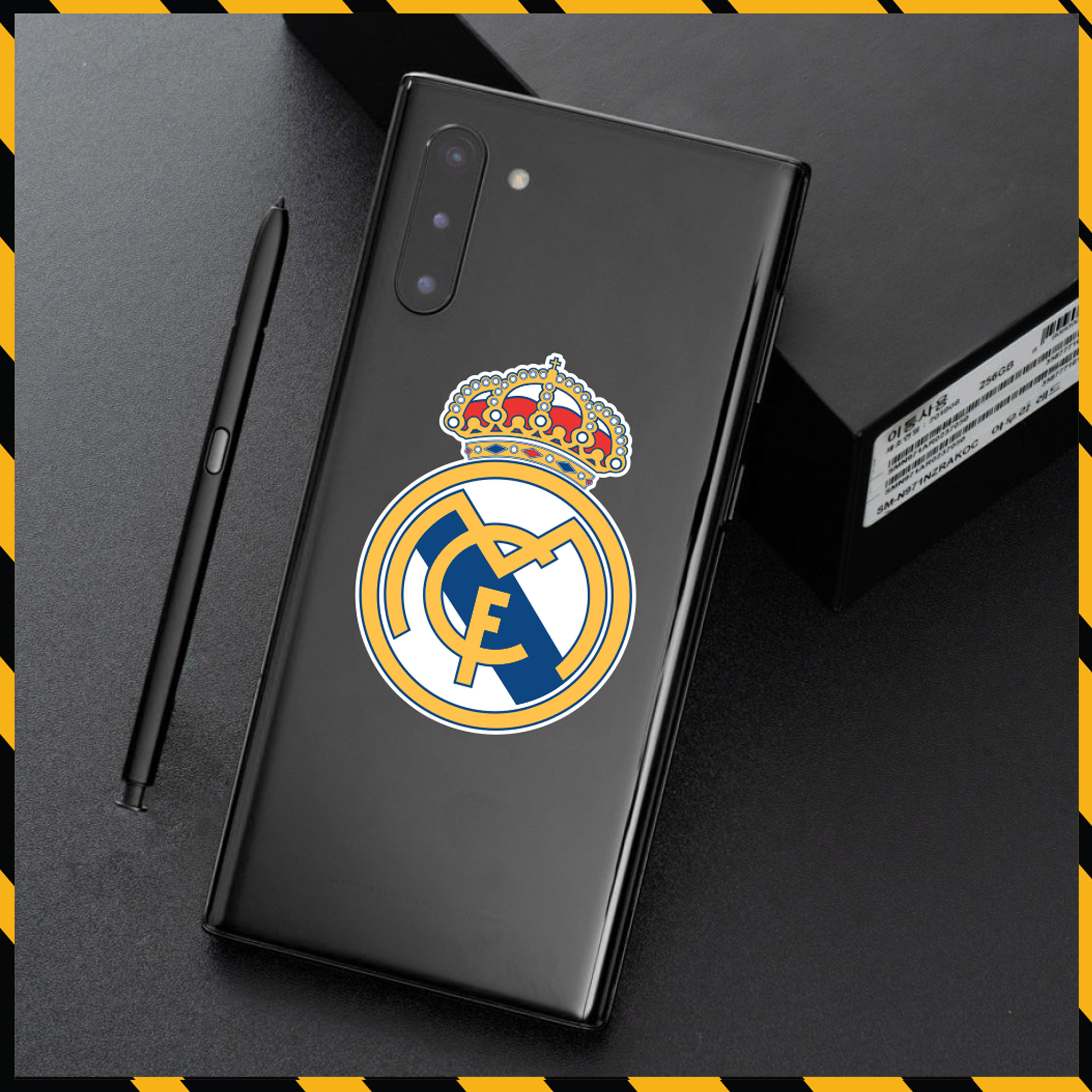 Sticker Real Madrid dán điện thoại