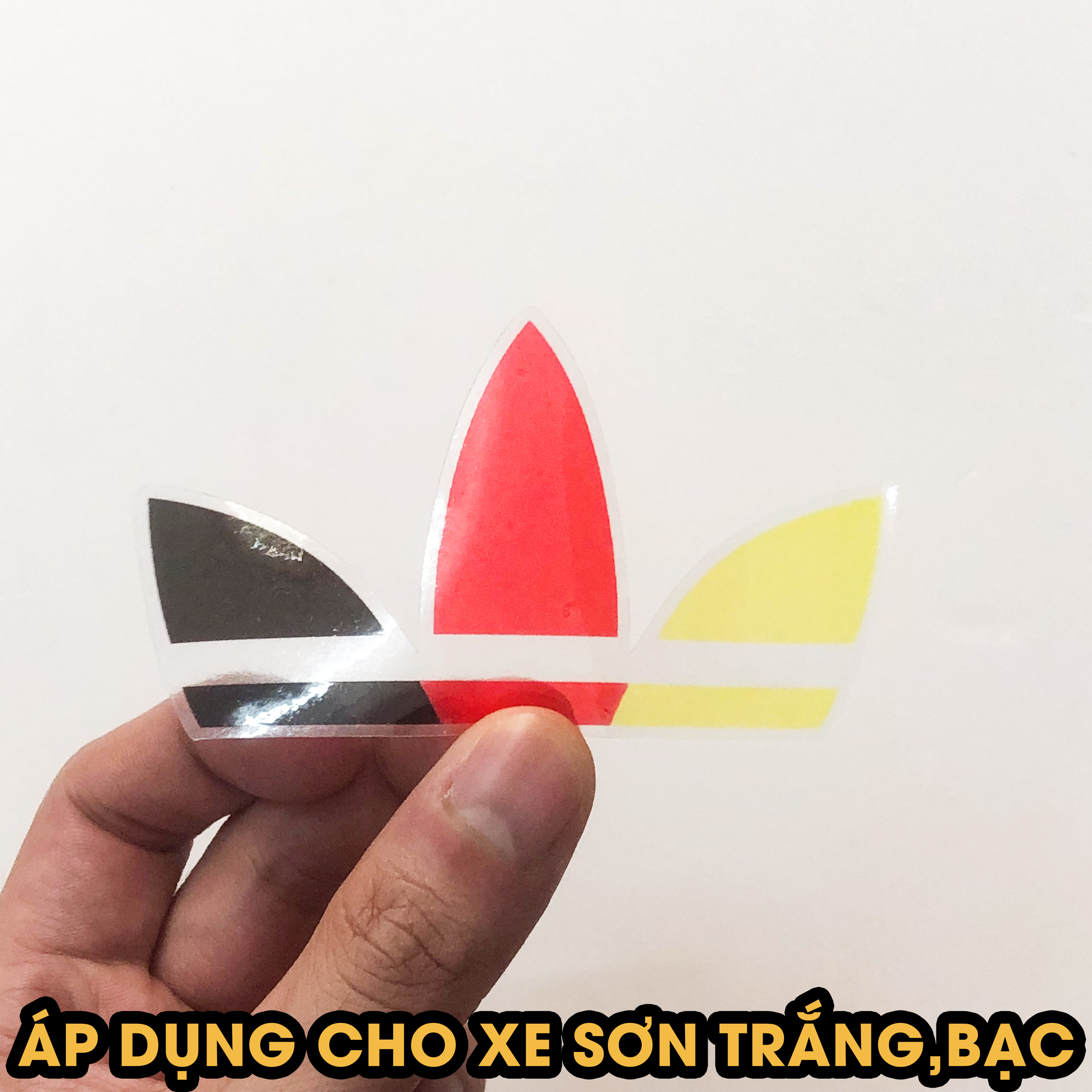 Decal ADIDAS01 mẫu Đức nền trong