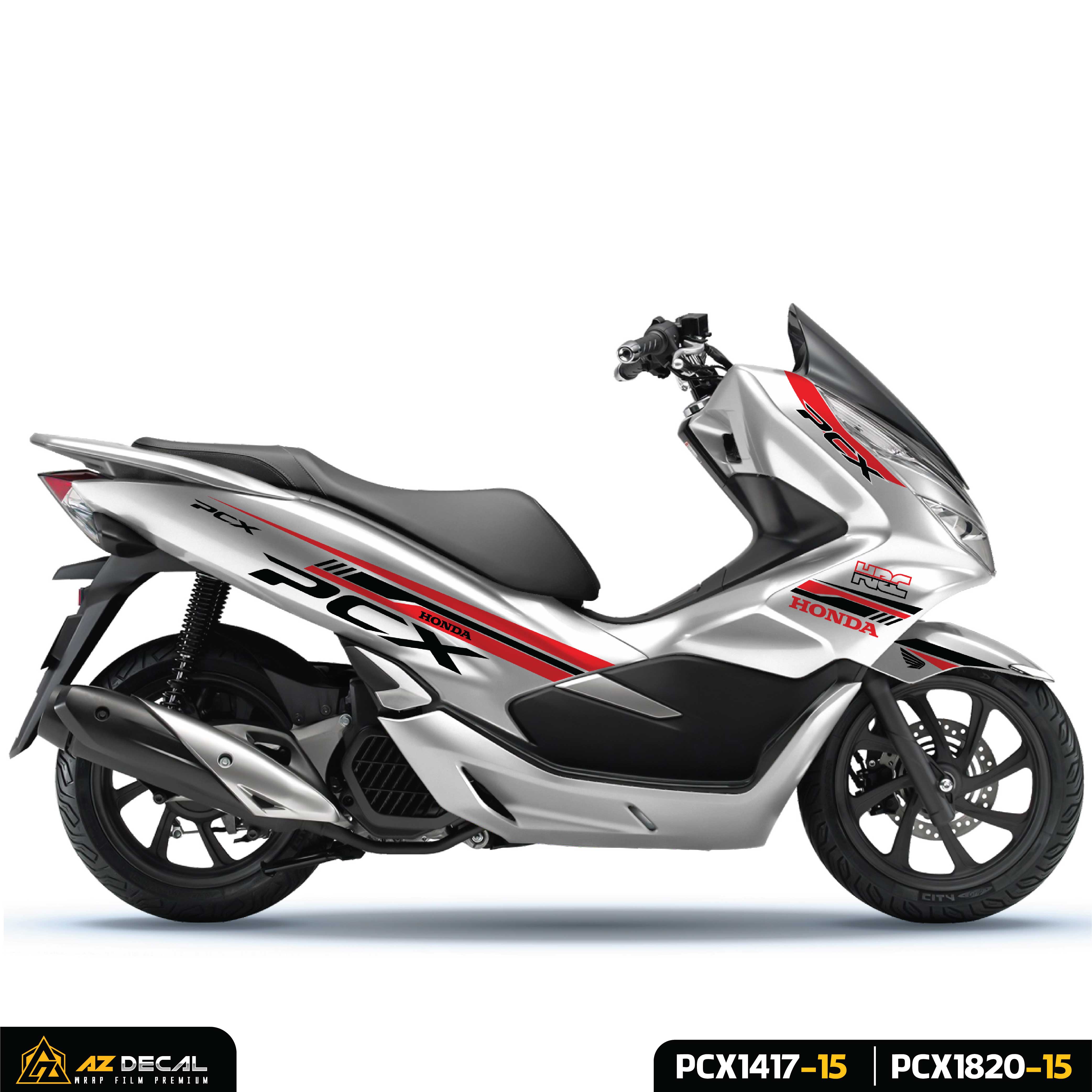 Tem xe PCX phong cách HRC - Honda Racing