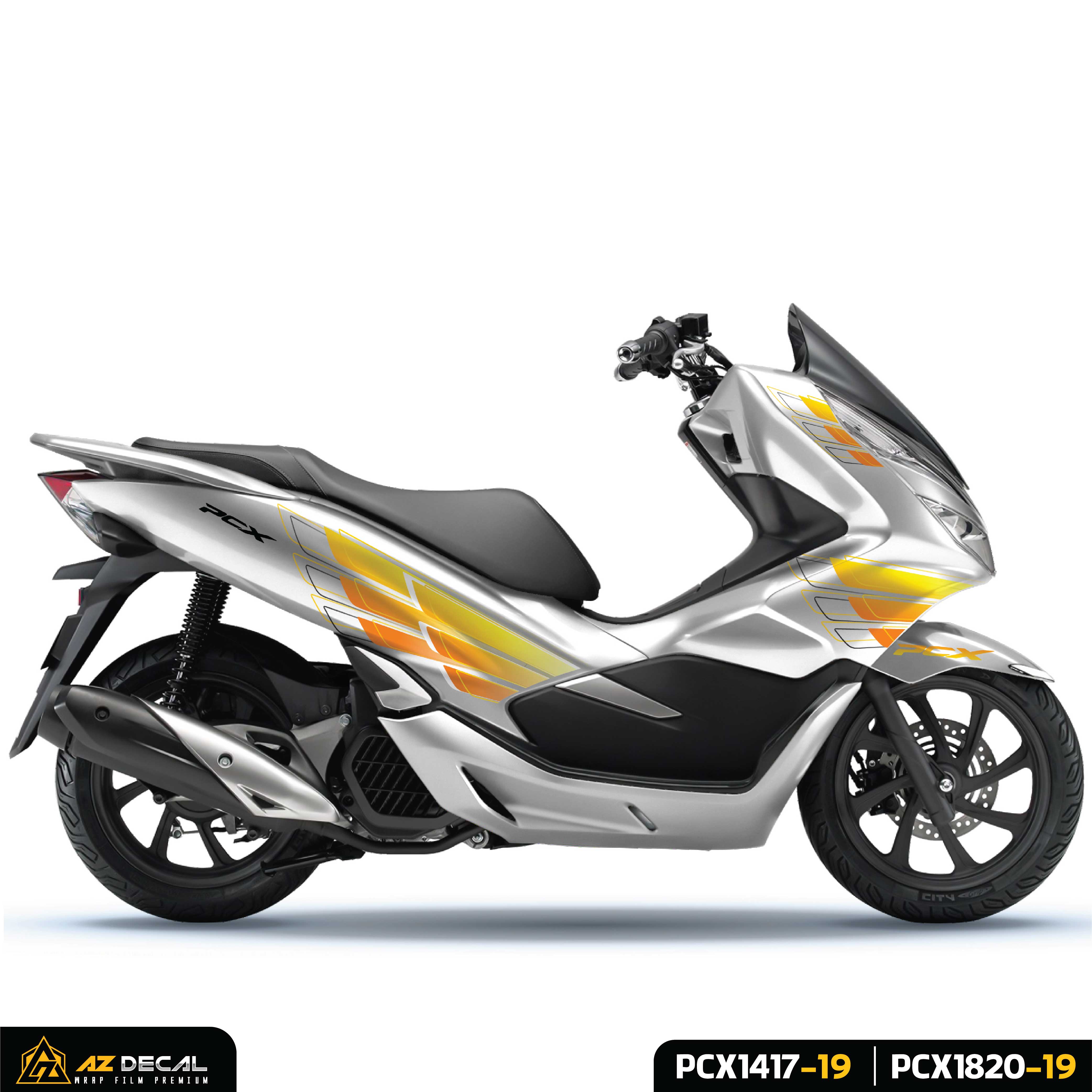 Decal dán xe Honda PCX 2014 - 2020 mẫu đôi cánh