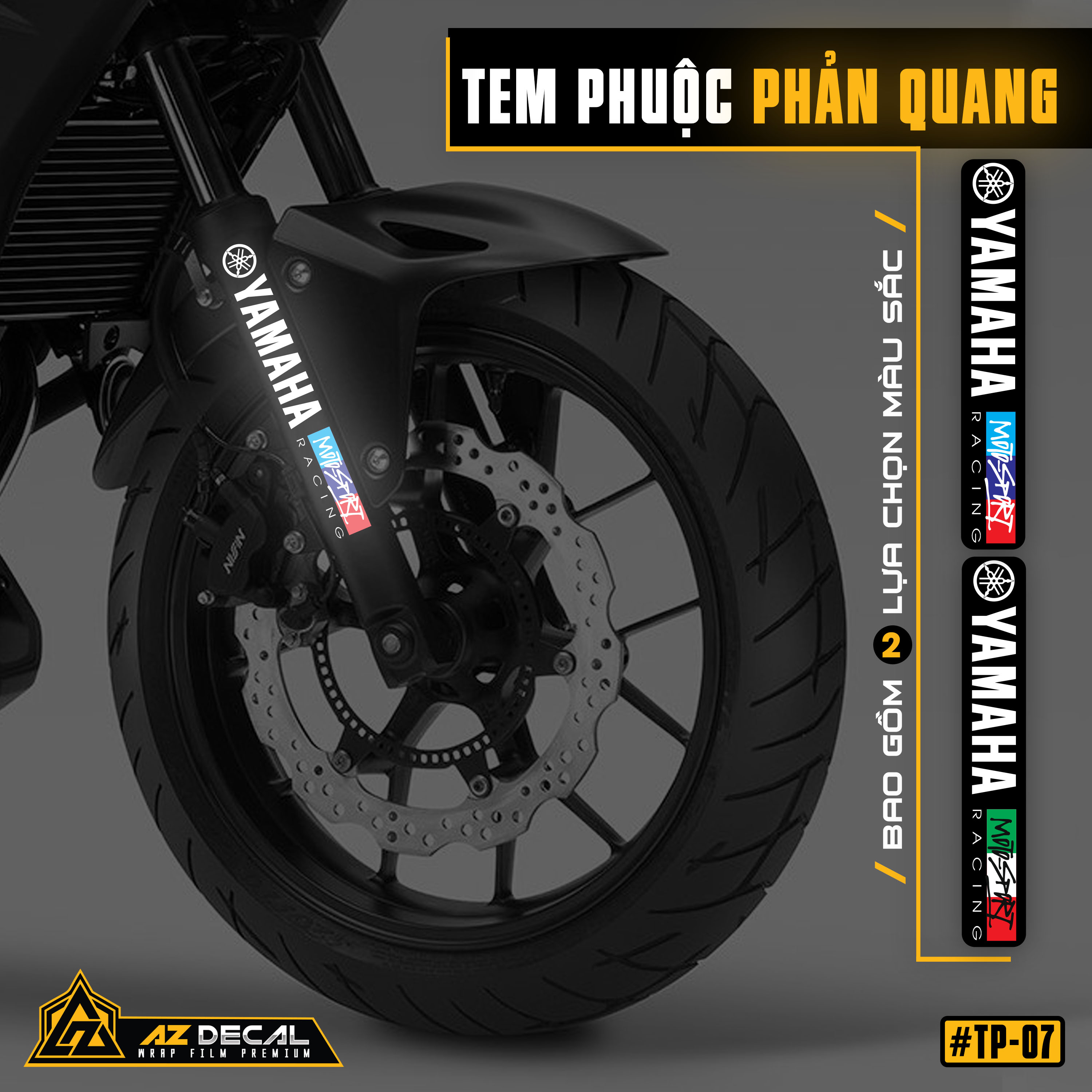 Tem phuộc trước xe máy TP07 Performance