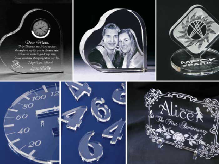 Khắc CNC trên mica