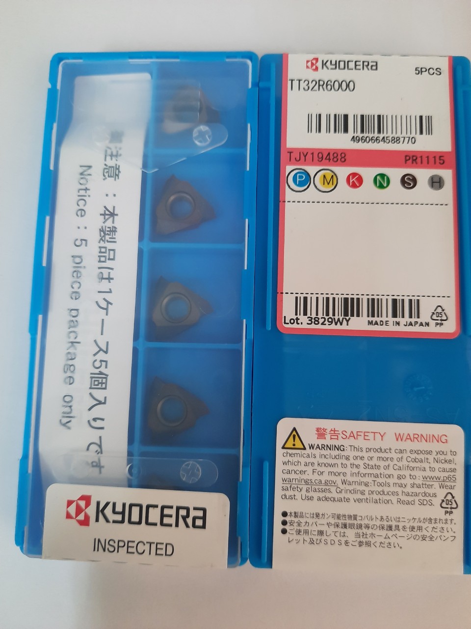 Lưỡi dao tiện ren; TTX32R60005-PR1115