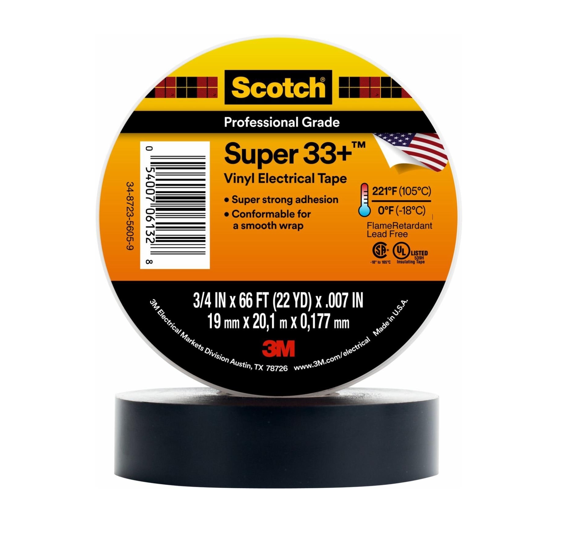 Băng Keo Điện 3M Scotch Super 33+