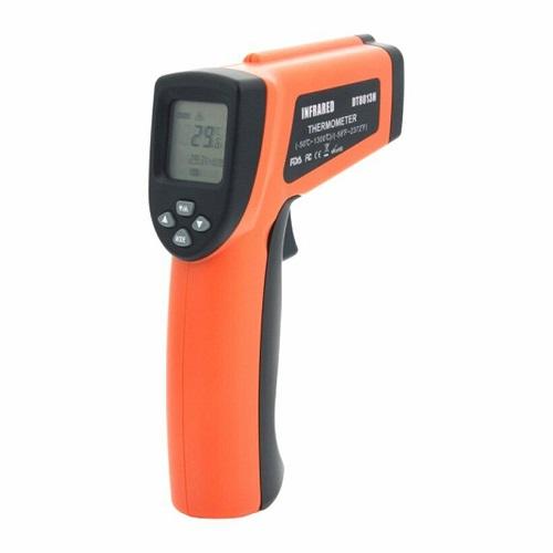 Súng Đo Nhiệt Độ 1300 Độ, 2 Tia Laser Total Meter DT8013H