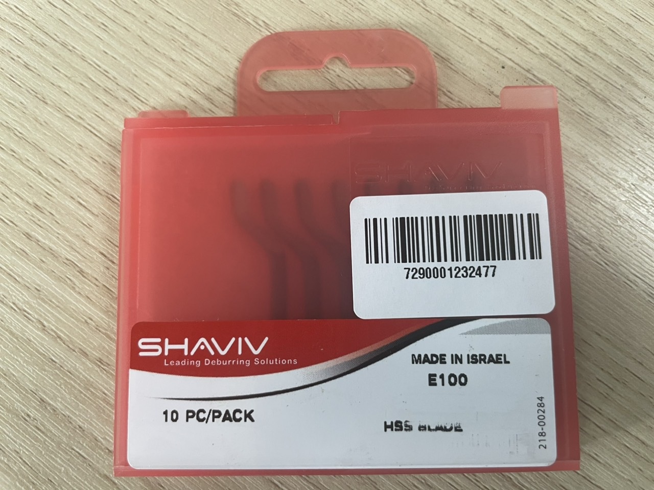 Lưỡi dao cạo bavia E100 SHAVIV - ISREAEL - KHUYẾN MÃI