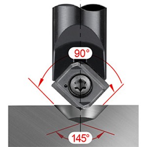 Mảnh Chích Tâm 145 Độ Và Vát Mép Lỗ 90 Độ Wsp Cho Lỗ Taro M8x1.25 Nine9 N9MT11T3M08C-NC2033