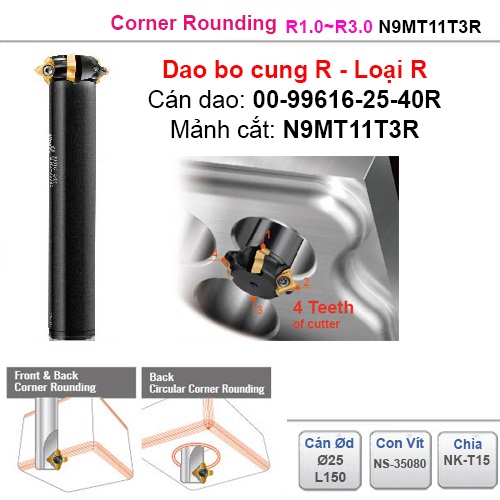 Dao bo cung R1~3 Nine9 N9MT11T3R