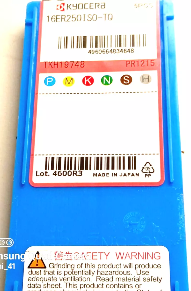 Chíp tiện ren 16ER250ISO-TQ-PR1215