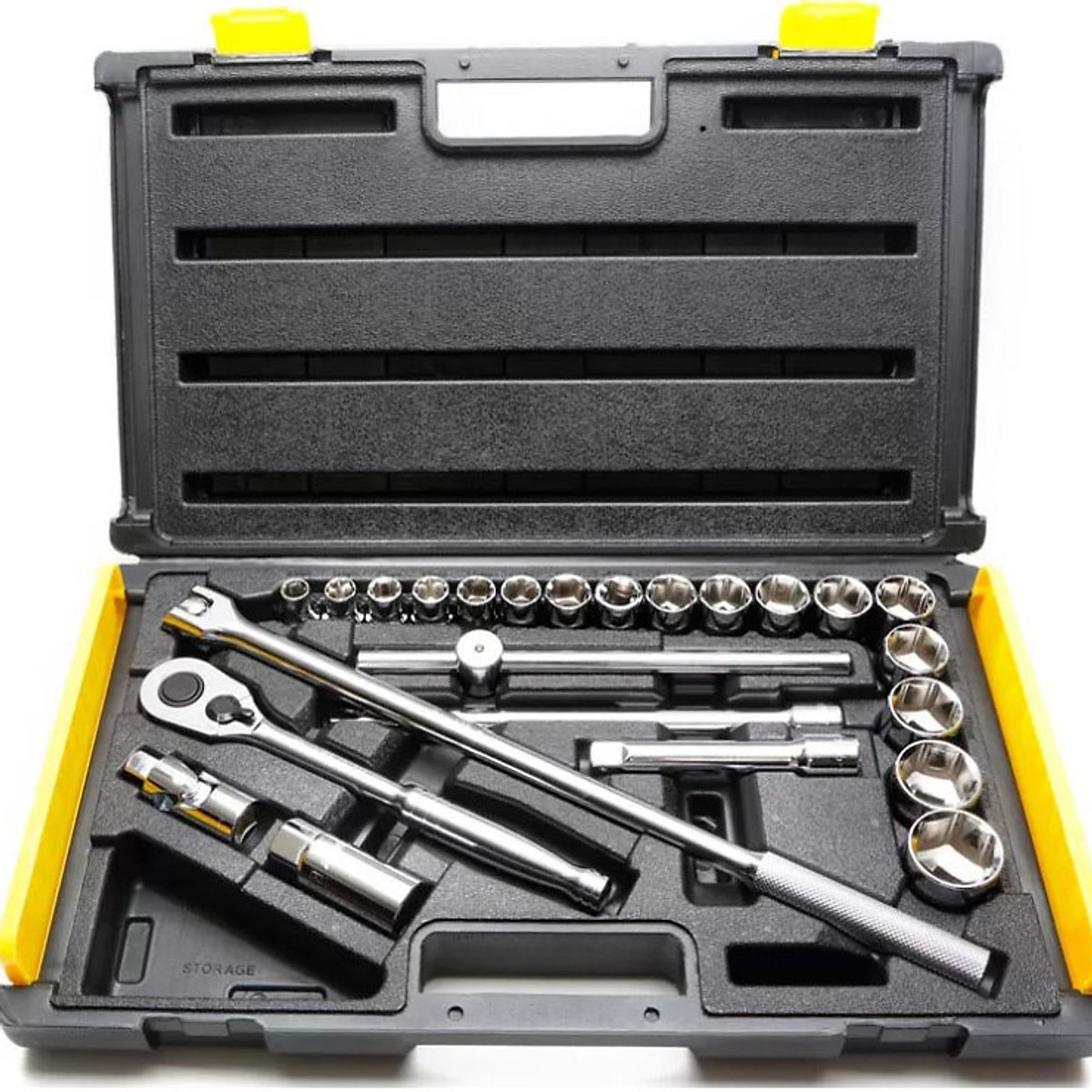 Bộ tuýp 25 chi tiết 10~32mm Stanley 86-589-1