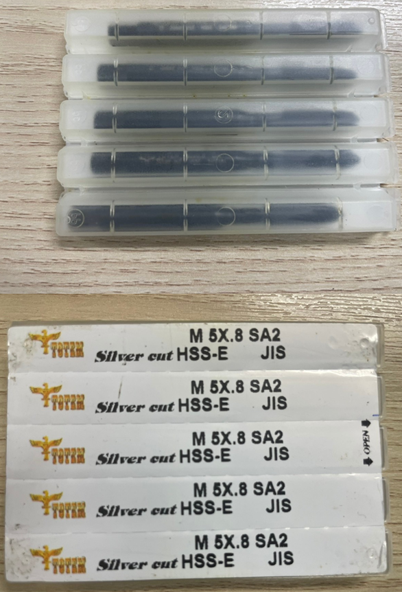 Taro rãnh xoắn M5 x 0.8 - KHUYẾN MÃI