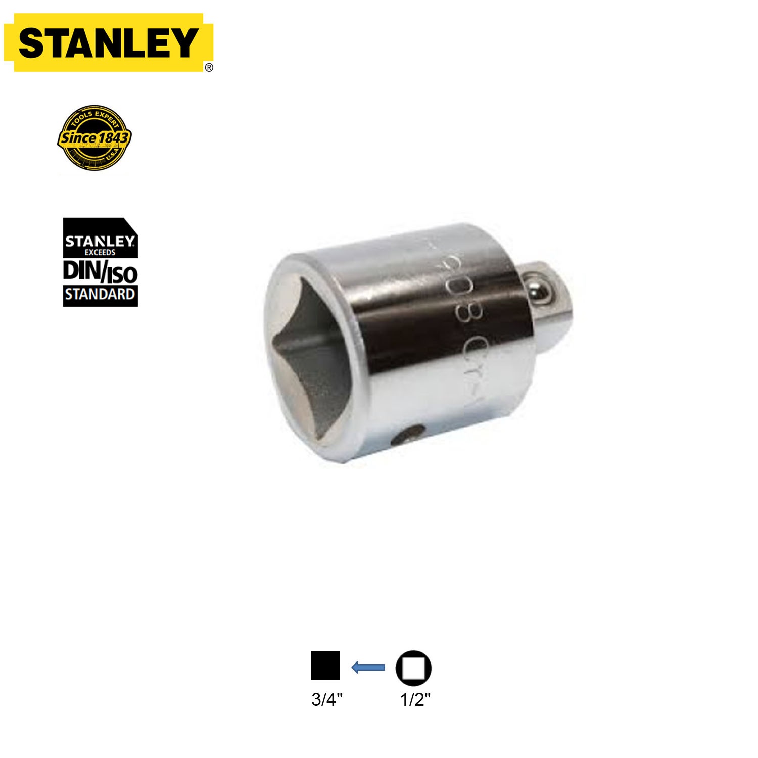 Đầu chuyển 1/2"Fx3/8"M Stanley STMT86414-8B