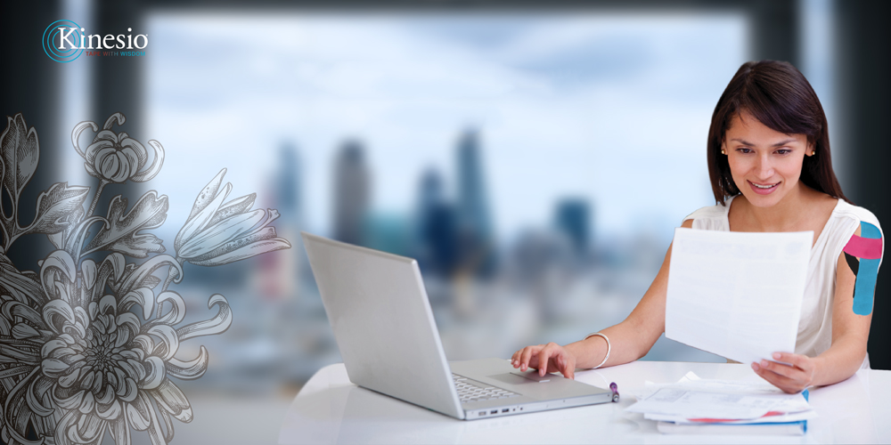 PP Kinesio Taping trong hỗ trợ dân văn phòng