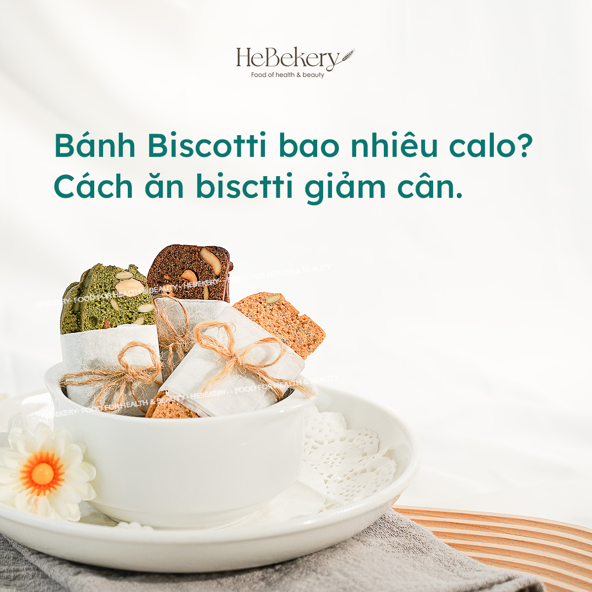 Bánh biscotti bao nhiêu calo? Cách ăn bánh biscotti giảm cân bền vững