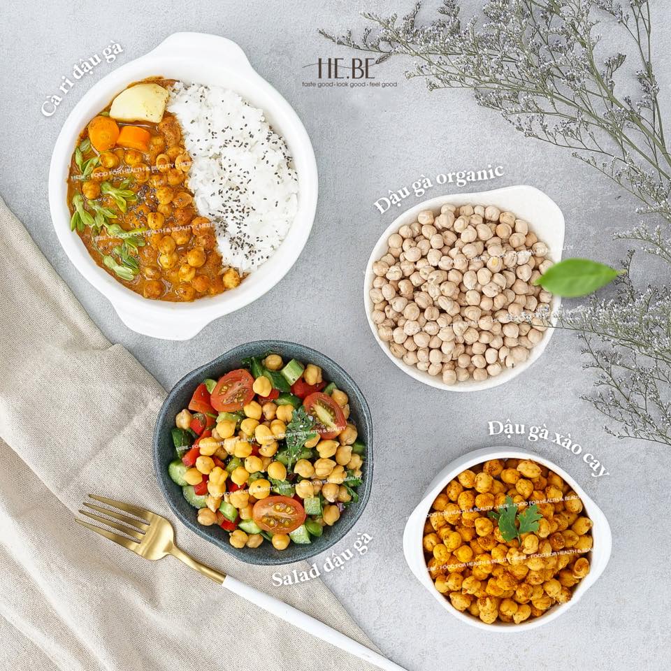 Các món chay từ đậu gà