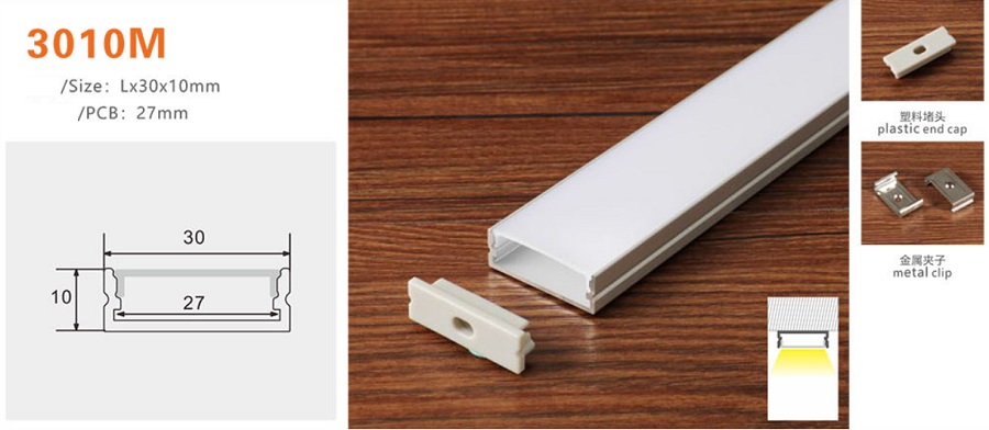 Thanh nhôm định hình led YG-3010M