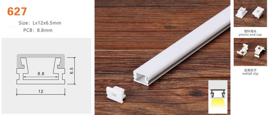 Thanh nhôm định hình led YG-627