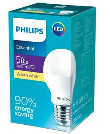 Bóng LED Bulb ESS 5W E27 Philips
