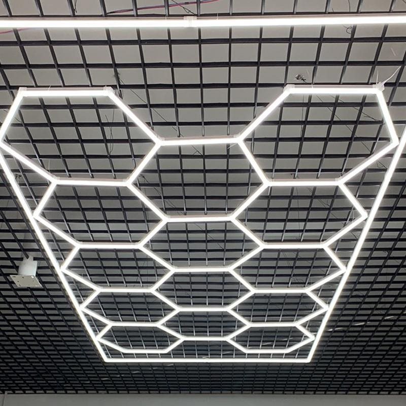 Bộ đèn tổ ong detailing garage