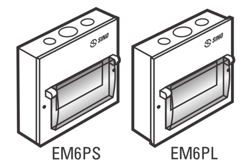 EM6PL - Tủ điện âm tường 6 Module Sino