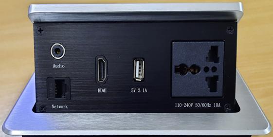 Hộp ổ cắm điện âm bàn cao cấp Sinoamigo STS-900T