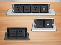 Kích thước hộp điện âm bàn thông dụng dành cho bàn làm việc