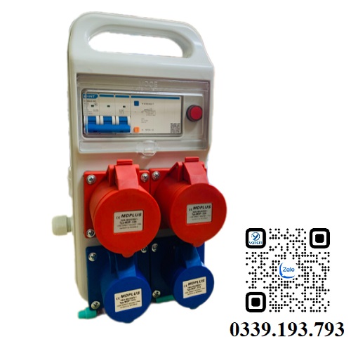 Hộp nguồn nhựa thi công 3 pha YG2-324+2-313