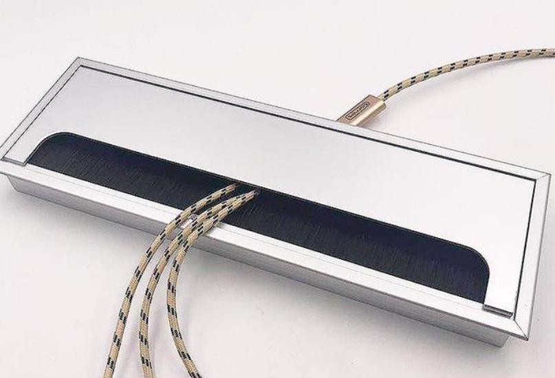 Nắp hộp điện âm bàn nhôm 300x120