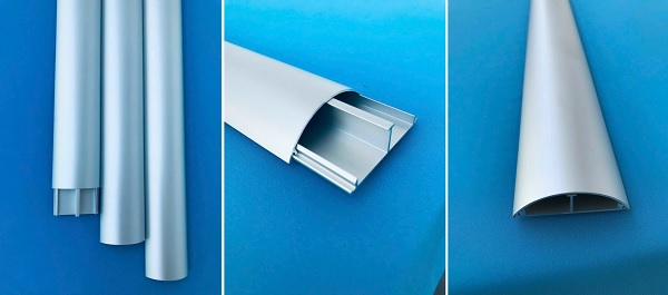 Nẹp bán nguyệt nhôm D60