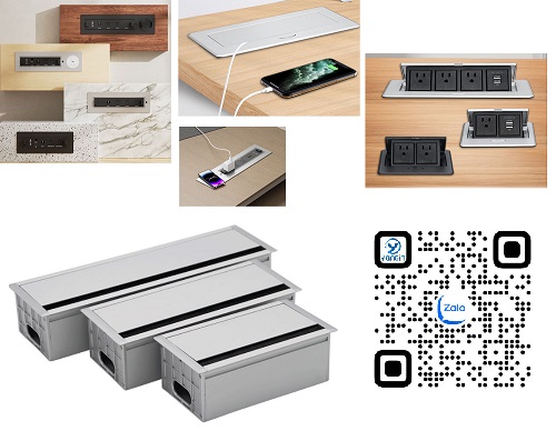 Ổ cắm âm bàn làm việc