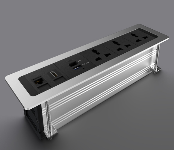 Ổ cắm âm bàn sinoamigo STS-ST60S-5 (Ổ cắm trên mặt bàn)