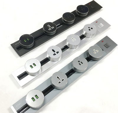 Ổ cắm thanh ray trượt LG-Tech