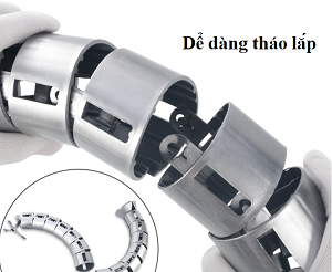 Ống luồn dây chân bàn xương khớp, dạng tròn