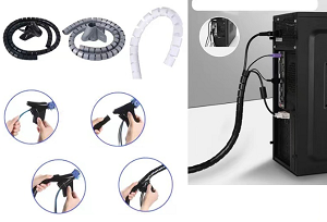 Ống luồn thu gọn dây điện, dây máy tính