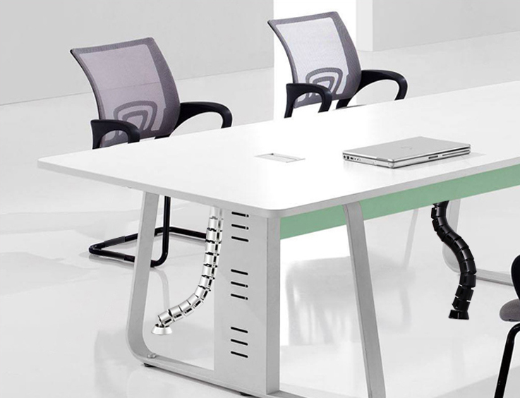 Ống luồn dây điện bàn văn phòng