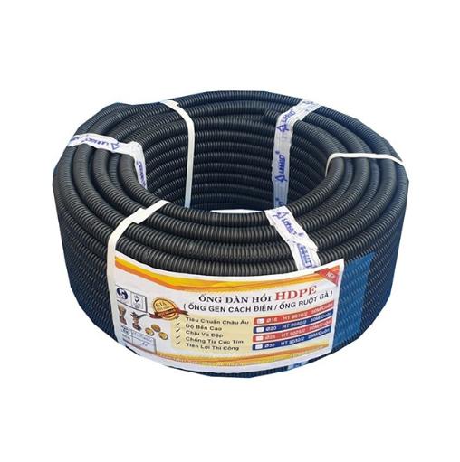 Ống ruột gà phi 16, 20, 25, 32 màu đen