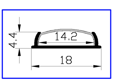 Thanh nhôm led dẻo uống cong