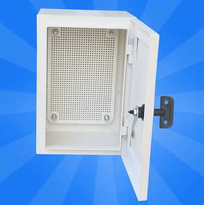 Tủ điện nhựa 200x300x160 - Lihan CVM 342 N (đế bắt thiết bị bằng nhựa)