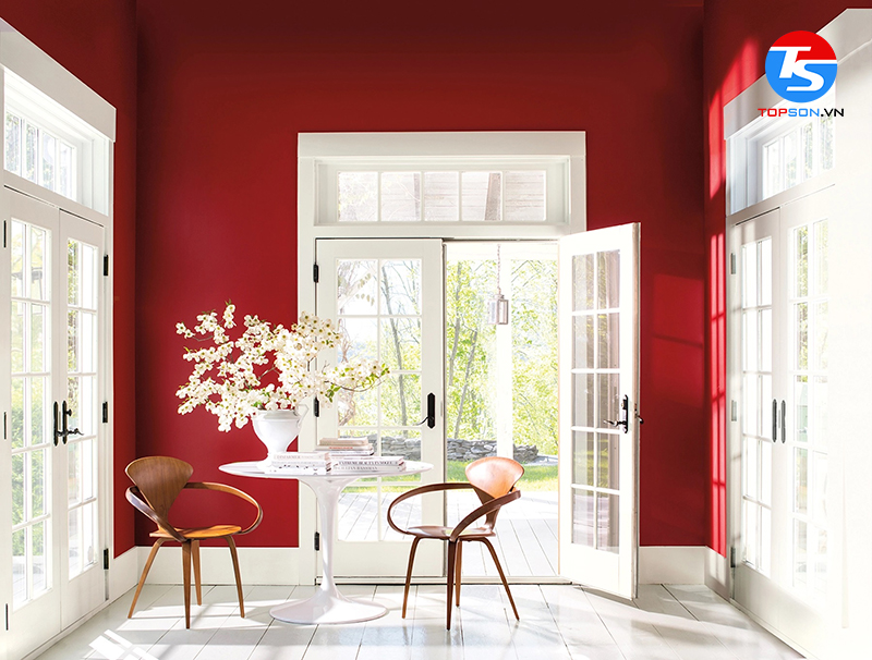 Màu đỏ cho hành Hỏa