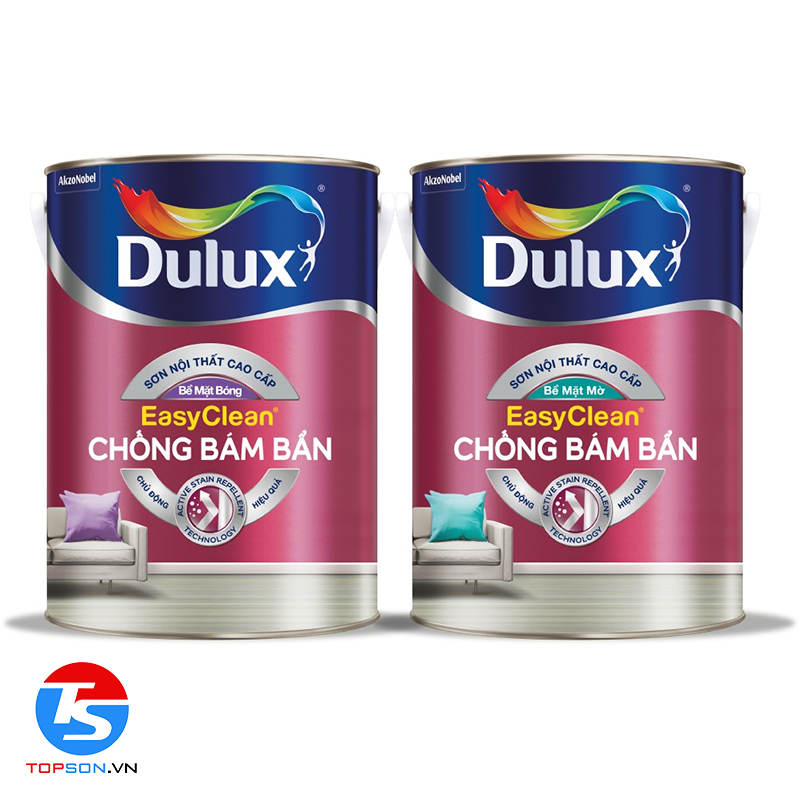 Dulux EasyClean Chống Bám Bẩn - Bề Mặt Bóng- Z966B