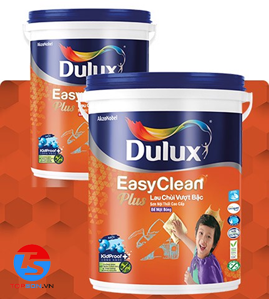 Dulux EasyClean Plus Lau Chùi Vượt Bậc Bề Mặt Bóng - 74AB