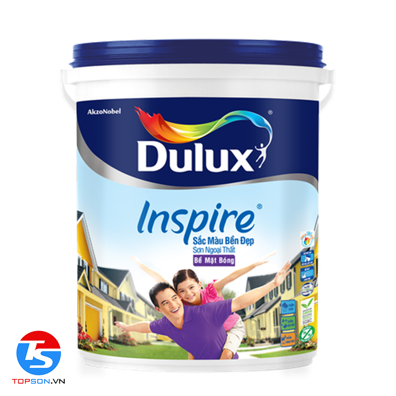DULUX INSPIRE Sắc Màu Bền Đẹp Bề Mặt Bóng - 79AB